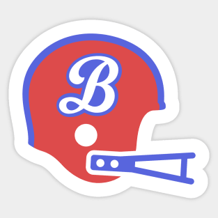 Buffalo Vintage Helmet Sticker